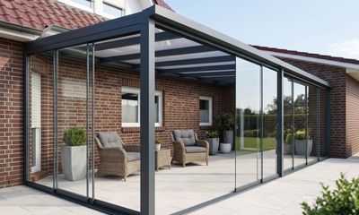 Glasschiebewände
