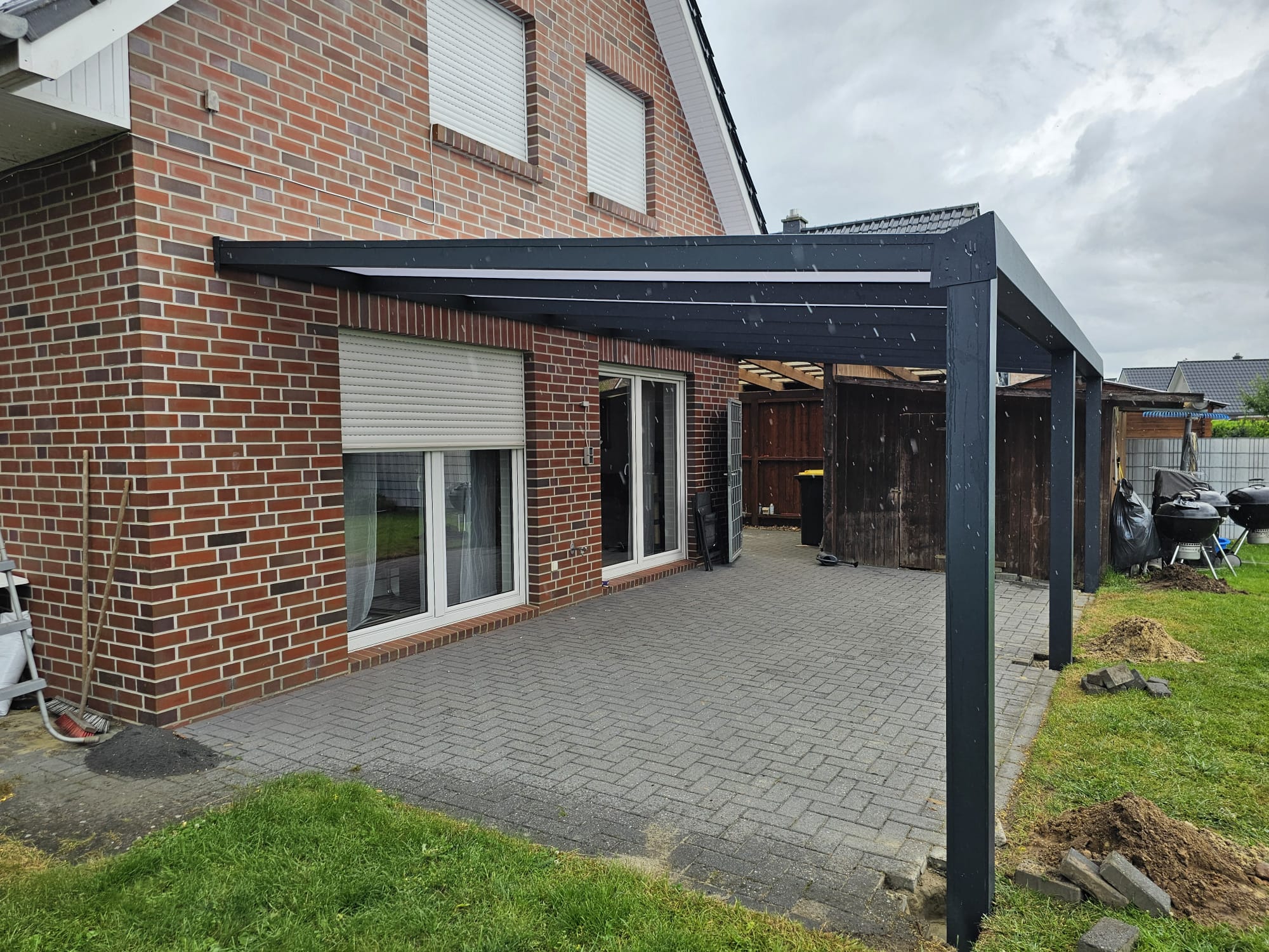 Sommergarten als Seitenanbau – Sommergarten in Cloppenburg (2024) | Referenz Nickel-Terrassen